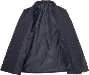 img 2 attached to 🧥 GETUBACK Bazer Stretch Jacket Napkins - Stylish Boys' Suits & Sport Coats