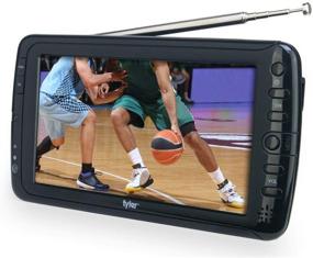 img 2 attached to 📺 Tyler Portable Widescreen TV with Detachable Antennas: Enjoy Clear Reception on the Go!