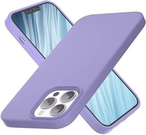 img 4 attached to 📱 ANEMAT Liquid Silicone iPhone 13 Pro Max Case, Clove Purple - Women's Phone Case for iPhone 13 Pro Max 2021 (6.7 inch)