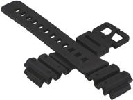 🕹️ casio g-shock 71604262 factory black rubber watch band strap for dw-6100-1v, dw-6100-7v, dw-6900-1v, dw-6900g-1v logo