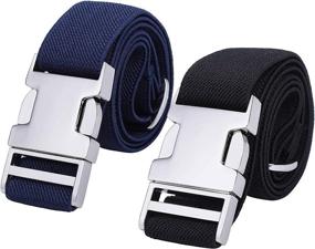 img 4 attached to 👦 Kids Boys' Adjustable Stretch Belt - Stylish Accessories for Boys at Belts Store