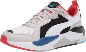 img 4 attached to 👟 PUMA Men's Sneakers in Black, White, Fluo Green & Luminous Colors