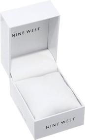 img 2 attached to 🕰️ Женские кварцевые металлические часы от Nine West