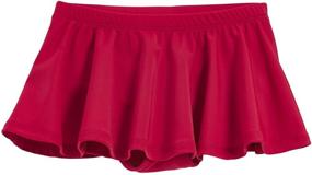 img 3 attached to Girls' UPF50+ Swim Skirt Rashguard - City Threads Bikini Bottom Skort