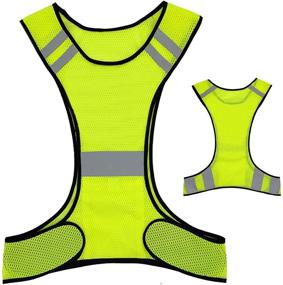 img 4 attached to 🏃 Stay Safe and Visible at Night with our Ultrathin Lightweight Reflective Night Running Vest