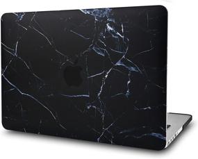 img 4 attached to KECC Накладка для ноутбука MacBook из пластика с мраморным дизайном для ноутбука