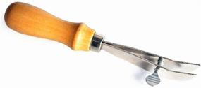 img 2 attached to 🛠️ Professional Wood Handle Adjustable Leather Edger Creaser Skiving Tool - High-Quality Leather Craft Working Tool