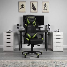 img 3 attached to Green Respawn 205 Racing Style Gaming Chair (RSP-205-GRN) - Enhanced for SEO