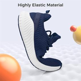 img 2 attached to 👟 Rospick Sneakers: Lightweight Breathable Women's Running Shoes & Athletic Footwear