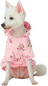 img 3 attached to Spring Scent Inspired Rose Flower Pullover Dog Sweatshirts by Blueberry Pet - 5 Patterns