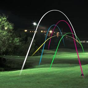 img 2 attached to ⛳ Glow in The Dark Golf Balls: Long Distance LED Colored Balls for Golf Sports Games - Men, Women, and Children (6 Colors)