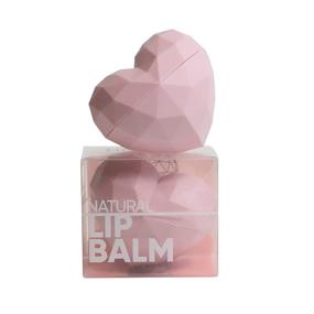 img 1 attached to 💖 Rebels Refinery Pink Wildberry Lip Balm - Geometric Heart Shaped