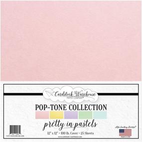 img 4 attached to Pretty Pastels Multi Pack Assortment Cardstock Crafting