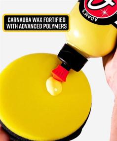 img 3 attached to 🚗 Adam's Buttery Car Wax Kit - Premium Carnauba Wax for Ultimate Car Detailing - Liquid Wet Wax Enhances Shine, Gloss, &amp; Paint Protection - Ideal for Car, Boat, RV &amp; Motorcycle - Use with Car Cleaning Kit