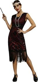 img 4 attached to 👗 Chic and Timeless Flapper Inspired Cocktail Dresses for Women - PrettyGuide Women's Clothing