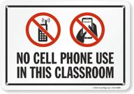 cell phone classroom smartsign plastic logo