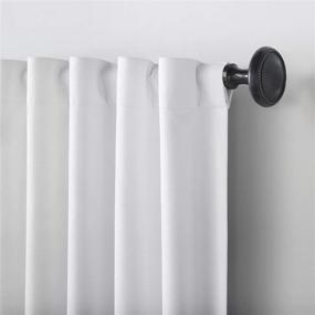 img 2 attached to 🌑 Sun Zero Hampshire: Ultimate Blackout Curtains for Maximum Light Reduction