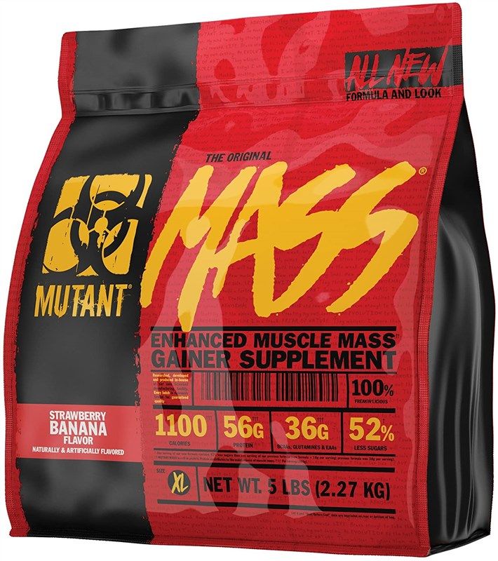 mutant weight gainer protein powder logo