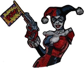 img 2 attached to 🃏 DC Comics Batman Harley Quinn Pow Patch, 3" - C&D Visionary Patch