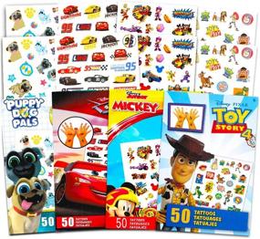 img 4 attached to 🎉 Набор вечеринки Disney Pixar Ultimate Party Favors ~ 200+ временных татуировок с персонажами из Disney Cars, Toy Story и многими другими