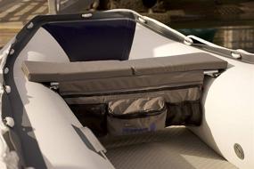 img 1 attached to 🚣 Newport Vessels Inflatable Boat Seat Cushion & Underseat Storage Bag - Optimal Size for SEO