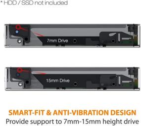 img 2 attached to 🔀 ICY DOCK EZConvert PRO MB982SP-1S: 2.5" to 3.5" Enterprise Hard Drive Adapter Converter Bracket Tray