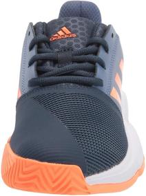 img 3 attached to 🎾 Adidas Courtjam Tennis Unisex Little Girls' Athletic Shoes: Ultimate Comfort and Performance