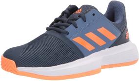 img 4 attached to 🎾 Adidas Courtjam Tennis Unisex Little Girls' Athletic Shoes: Ultimate Comfort and Performance