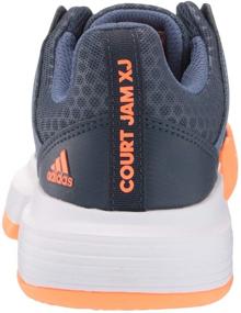 img 2 attached to 🎾 Adidas Courtjam Tennis Unisex Little Girls' Athletic Shoes: Ultimate Comfort and Performance