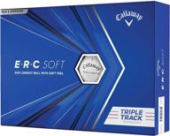 enhance your game: callaway 2021 erc triple track golf balls 12b pk logo