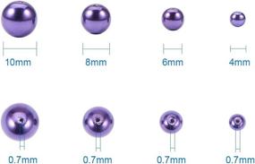 img 3 attached to PandaHall Luster Spacer: Perfect for Beading & Jewelry Making Projects