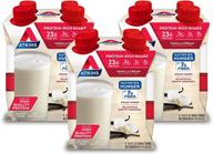 🥤 atkins meal size vanilla cream protein-rich shake: keto-friendly, gluten-free, 12 shakes (16.9 fl oz) – packed with high-quality protein logo