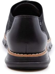 img 2 attached to Nautica Fashion Sneaker Wrenwood Knit Black Knit 8 5 Men's Shoes