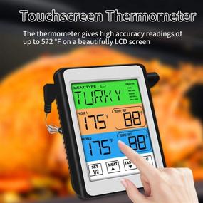 img 3 attached to Digital Thermometer Instant Read，LCD Backlight