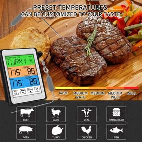 img 1 attached to Digital Thermometer Instant Read，LCD Backlight