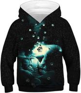 cyuuro boys' novelty hoodies: fashionable pullovers for stylish clothing logo