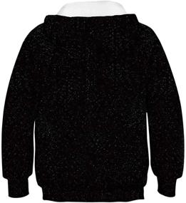 img 3 attached to CYUURO Boys' Novelty Hoodies: Fashionable Pullovers for Stylish Clothing