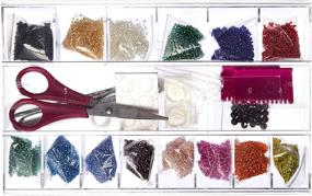 img 1 attached to 🧵 Diverse Beadweaving Starter Kit by Darice: 1100-99