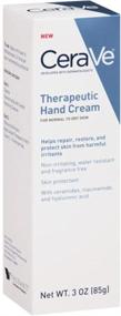 img 1 attached to 👐 CeraVe Therapeutic Hand Cream 3 oz (Bundle of 4)