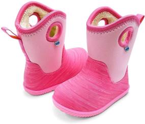 img 2 attached to 🥾 JAN JUL Waterproof Toddler Boys' Shoes - Boots