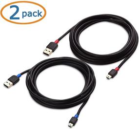 img 3 attached to 🔌 Cable Matters 2-Pack Extra-Long USB to Mini USB Cable (15 ft)