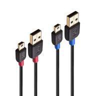 🔌 cable matters 2-pack extra-long usb to mini usb cable (15 ft) logo