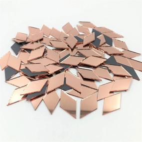 img 3 attached to NUORUI 200Pcs Diamond Mirror Mirrors