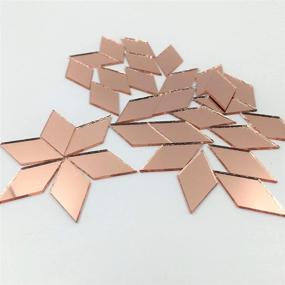 img 2 attached to NUORUI 200Pcs Diamond Mirror Mirrors