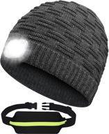 🧢 zennutt winter visor hat with led light and running belt - perfect christmas stocking stuffers gifts for men, women, dad, and teens logo