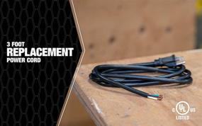 img 3 attached to 💪 High Performance Coleman Cable 3 Gauge 3-Foot Power Supply: Strong and Reliable