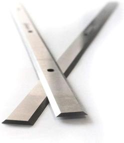 img 3 attached to 🔪 High-Speed Steel (HSS) Planer Blades 12.5 inch for Delta 22-560 22-562 22-565 TP305 TP400LS,Wen 6550,Craftsman 21758,Triton TPT125,Porter Cable PC305TP, 12.5“ Replacement Knives, Set of 2 Pieces