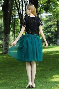 img 2 attached to UZN Womens Skirts Stretch DarkGreen Women's Clothing for Skirts