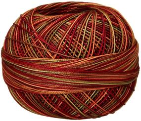 img 2 attached to 🧵 Handy Hands Lizbeth Cordonnet Cotton Size 20-Autumn Spice: Versatile, High-Quality Thread for Crafters and Needlework Enthusiasts