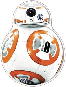 img 2 attached to 🤖 Star Wars BB-8 Glass Cutting Board: 12"x 10.5" - Stylish Kitchen Essential